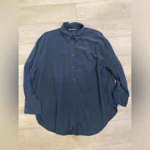Zara WOMENS Oversized Blouse